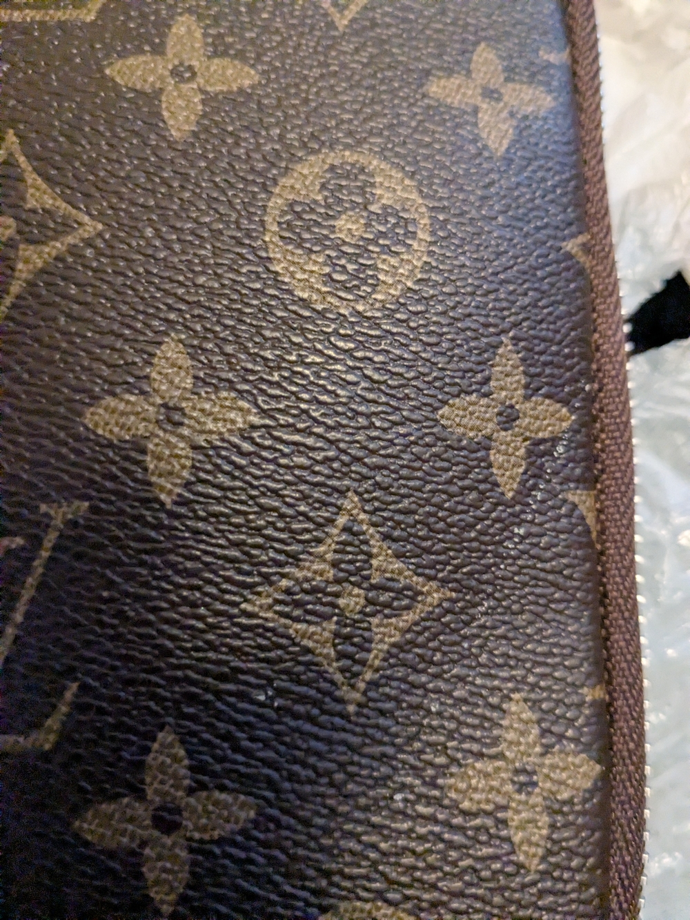 Louis Vuitton Men’s Monogram Crossbody Bag — Brown/Black - Picture 7 of 8